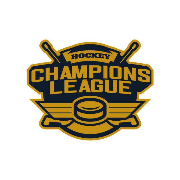Champions League Hockey logo template Vignette
