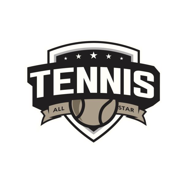 Tennis All star logo 01 Vignette