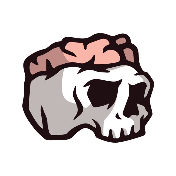 Elements Skulls logo template 32 Vignette
