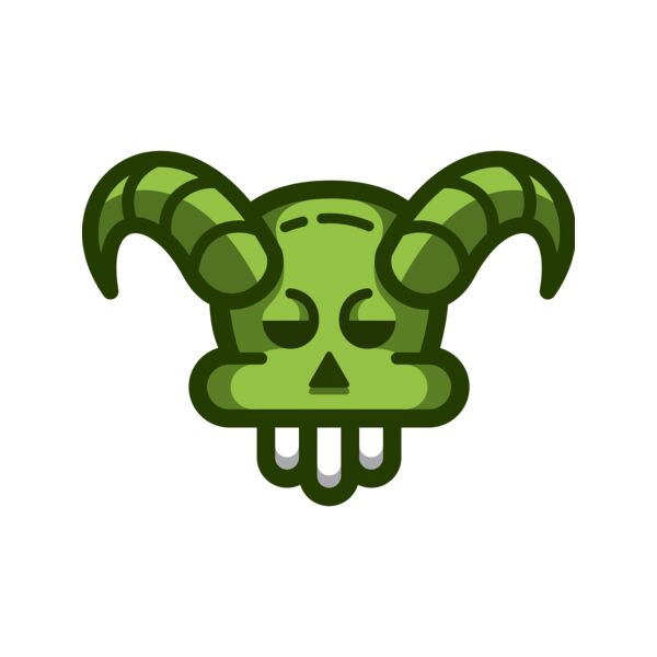 Elements Skulls logo template 114 Vignette