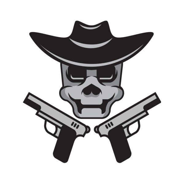 Elements Skulls logo template 135 Vignette