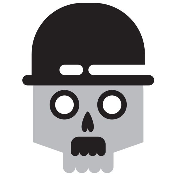 Elements Skulls logo template 182 Vignette