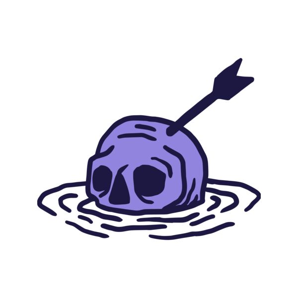 Elements Skulls logo template 186 Vignette