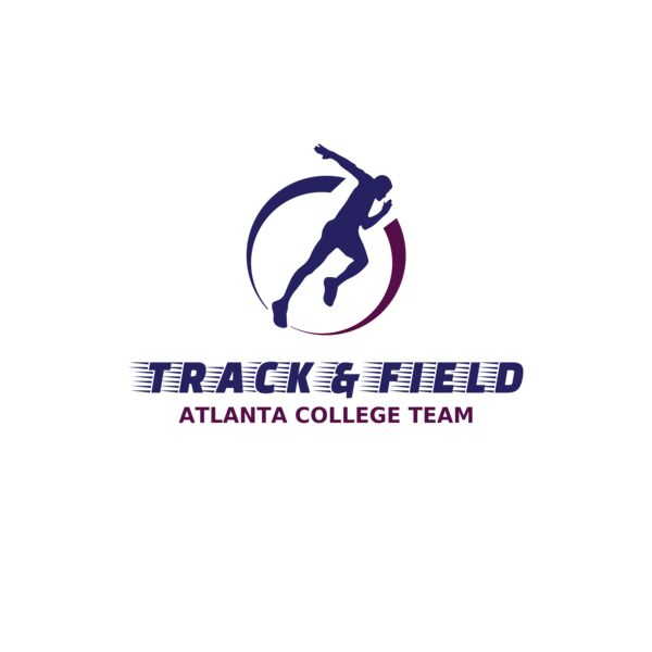 Track & Field Team Logo 15 Vignette