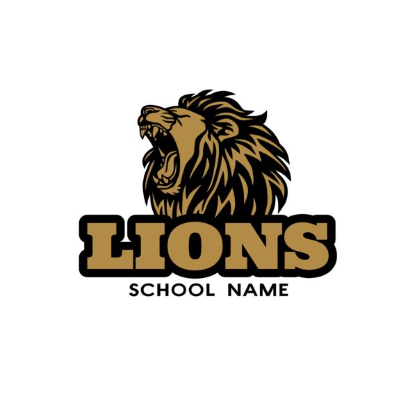 School Lions 06 Vignette