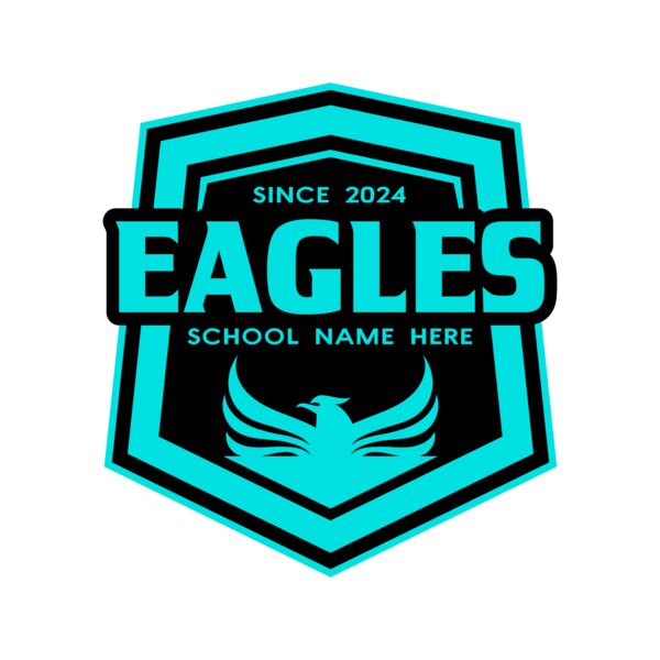 School Eagles 12 Vignette