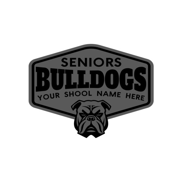 School Bulldog 04 Vignette