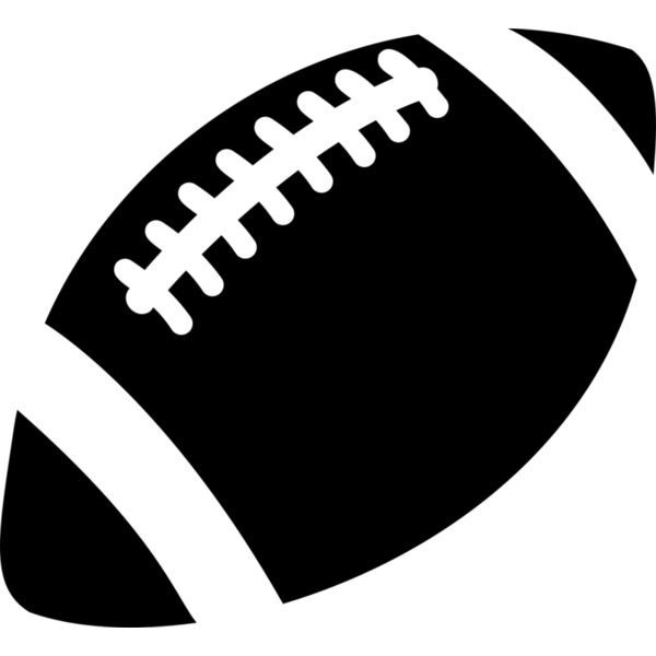 American Football   Clipart 1 Vignette