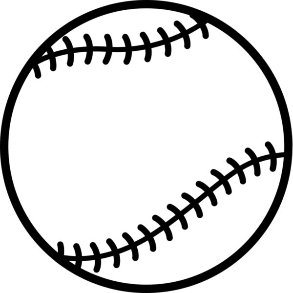 Baseball   Clipart 2 Vignette