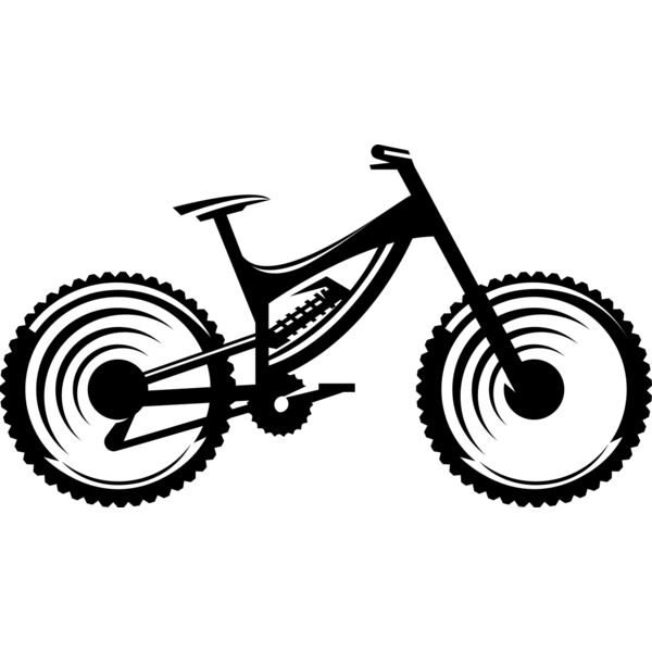 Bicycle   Clipart 20 Vignette