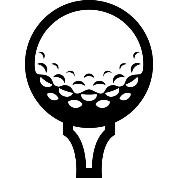 Golf   Clipart 5 Vignette