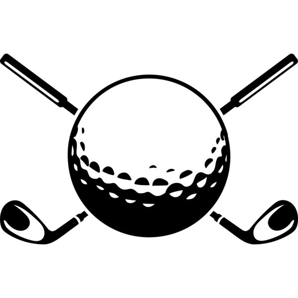 Golf   Clipart 7 Vignette