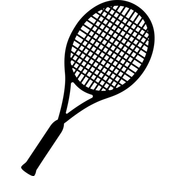 Tennis   Clipart 2 Vignette