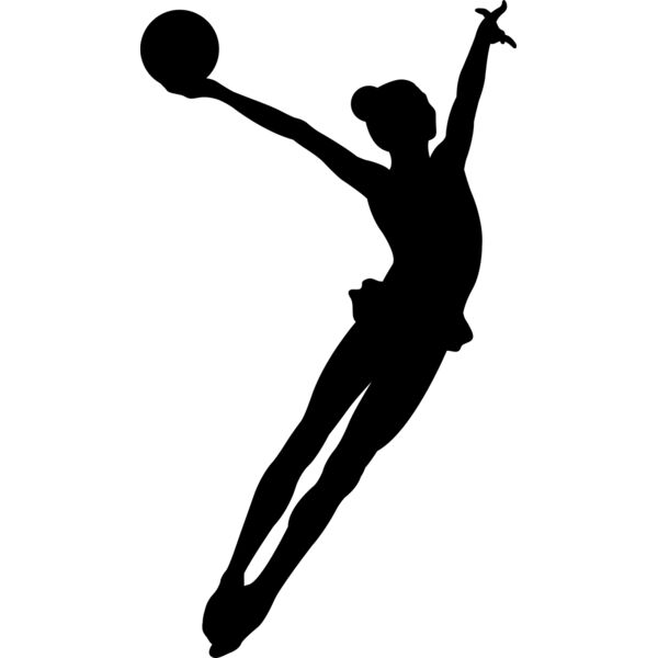 Gymnastics   Clipart 24 Vignette