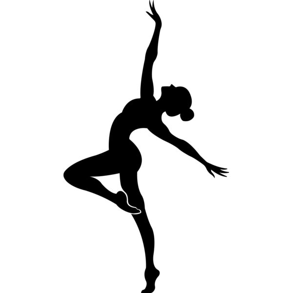 Gymnastics   Clipart 6 Vignette
