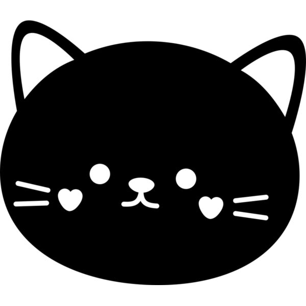 Cat   Clipart 2 Vignette