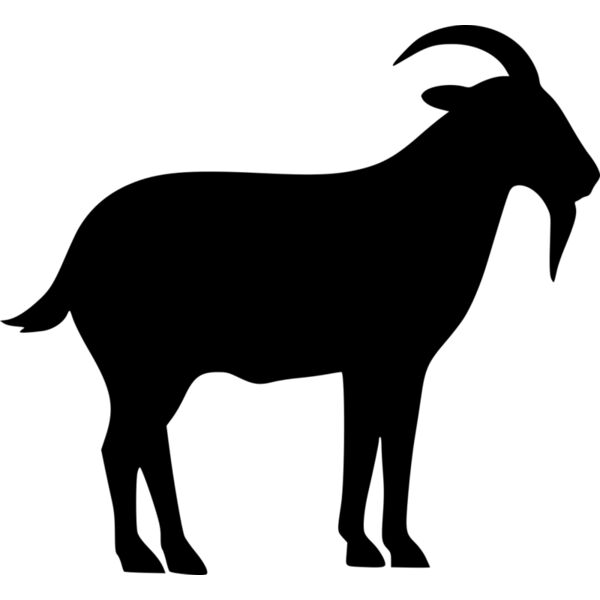 Goat   Clipart 2 Vignette