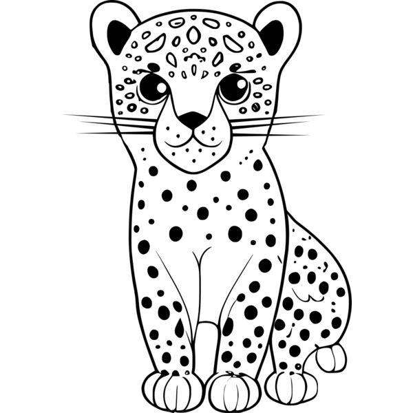 Jaguar   Clipart 3 Vignette