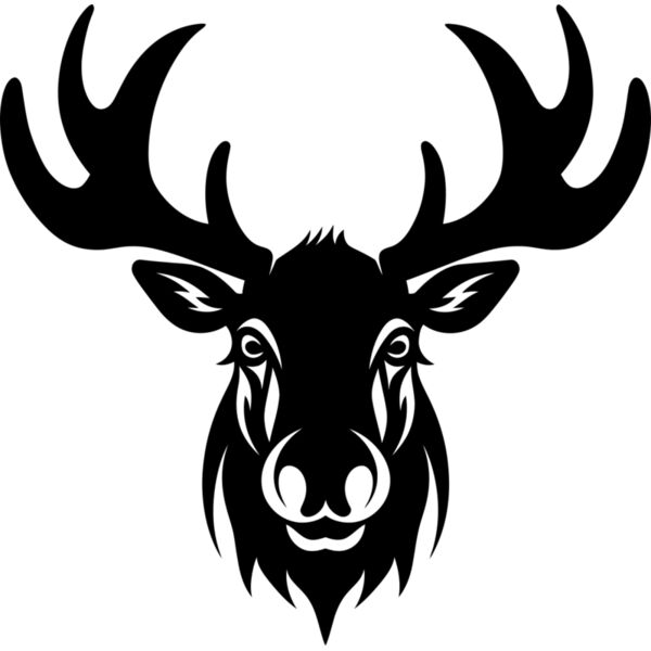 Moose   Clipart 2 Vignette