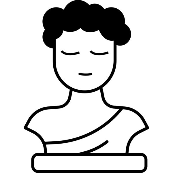 Bust Statue Vignette