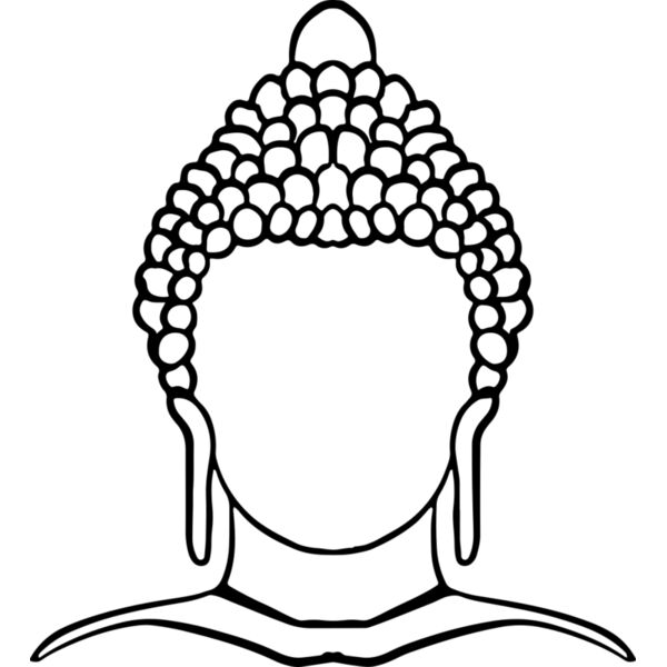 Buddha Head Vignette