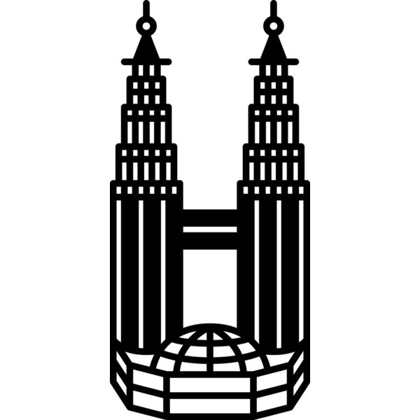 Petronas Twin Tower Vignette