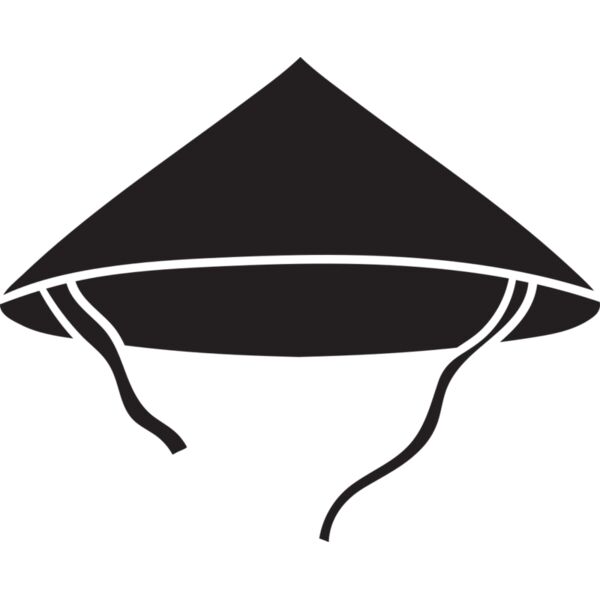 Asian Hat Vignette