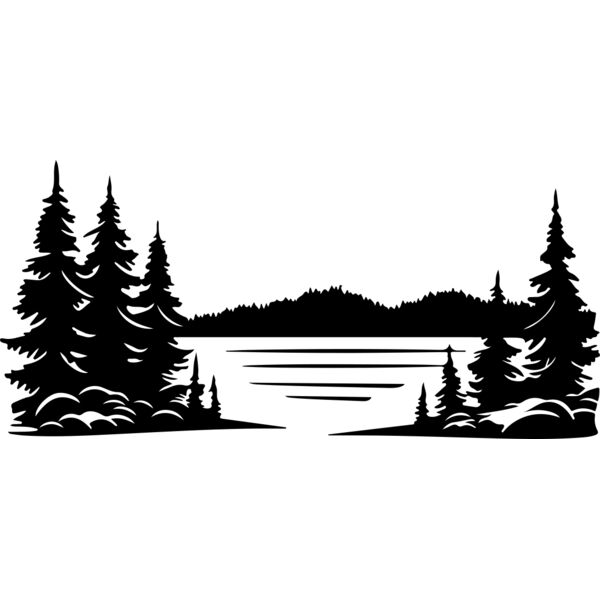75 Lake Vignette