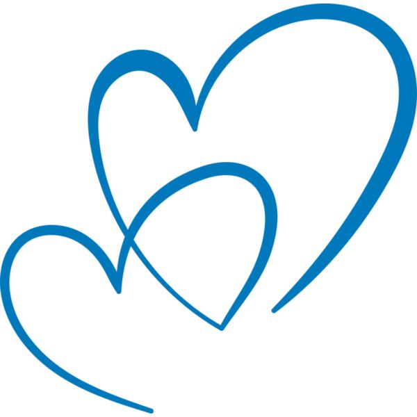 Blue Hearts Vignette