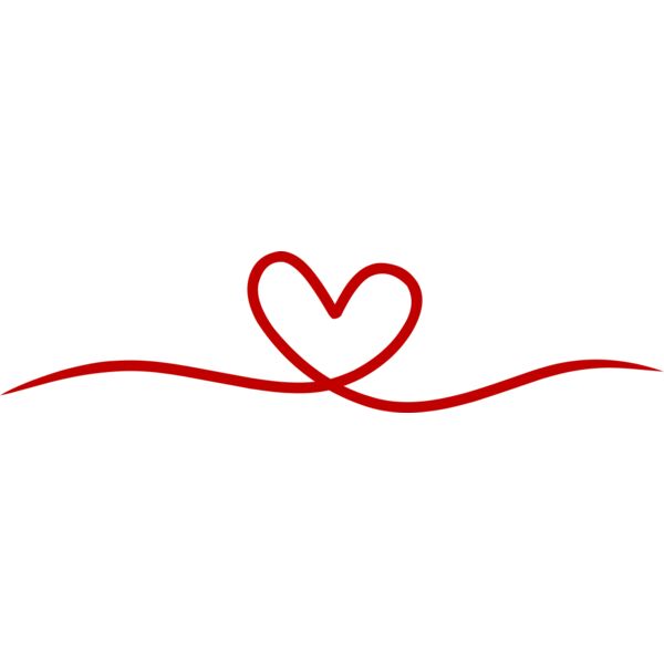 Valentines Red Heart 2 Vignette