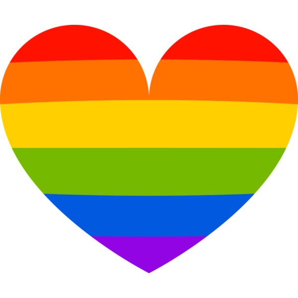 Pride Heart Vignette