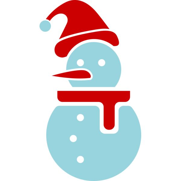Snowman 1 Vignette
