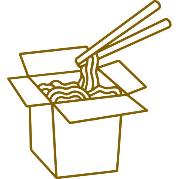 Noodles in a box Vignette