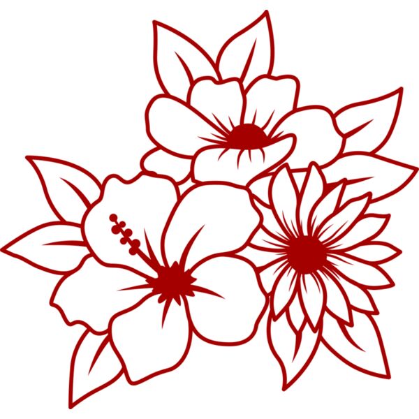 Flower Vignette