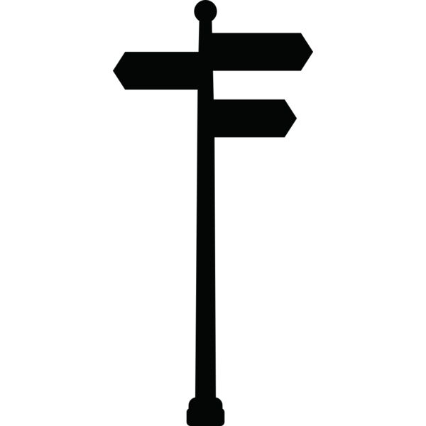 Street Sign Vignette