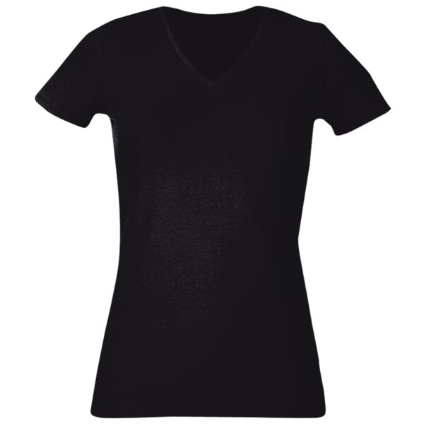 Tagless - Women's V-Neck T-Shirt Vignette
