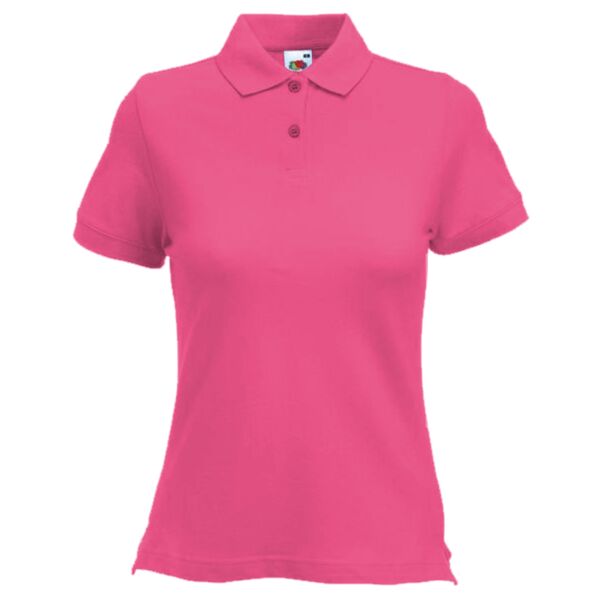 Polo femme de marque Fruit Of The Loom Vignette