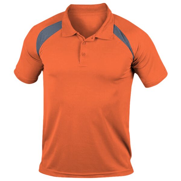 Tagless - Mens Contrast Polo Vignette