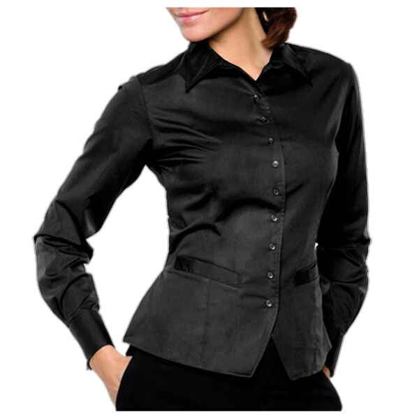 Bar waistcoat blouse long sleeve Vignette