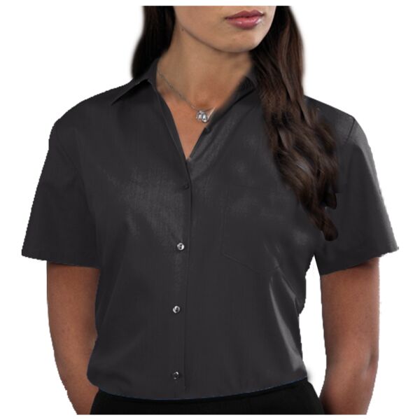 Women's short sleeve poplin shirt Vignette