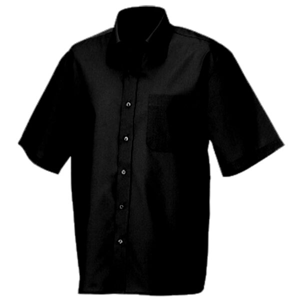 Short sleeve 100% cotton poplin shirt Vignette