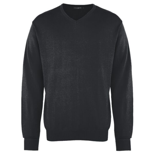 V-neck true knit sweater Vignette