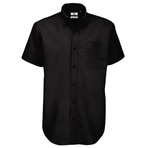 B&C Men's Oxford S/S Shirt Vignette