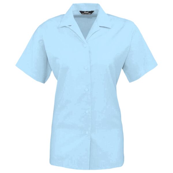 Short sleeve Oxford blouse Vignette