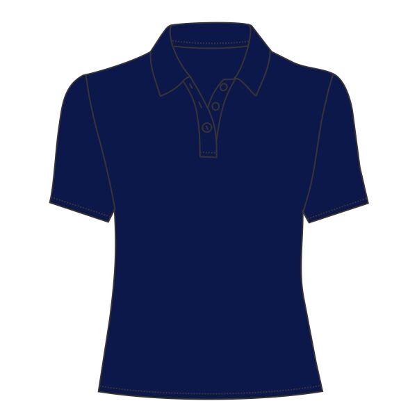 Women's racing polo Vignette