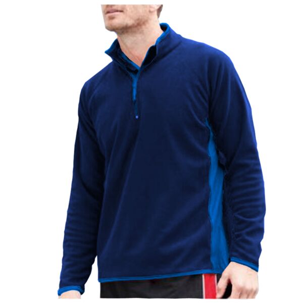 Lightweight Microfleece Top With Side Panelling Vignette