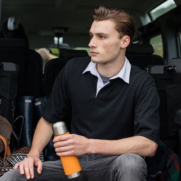 Polo rugby Adodoé à manches courtes Vignette