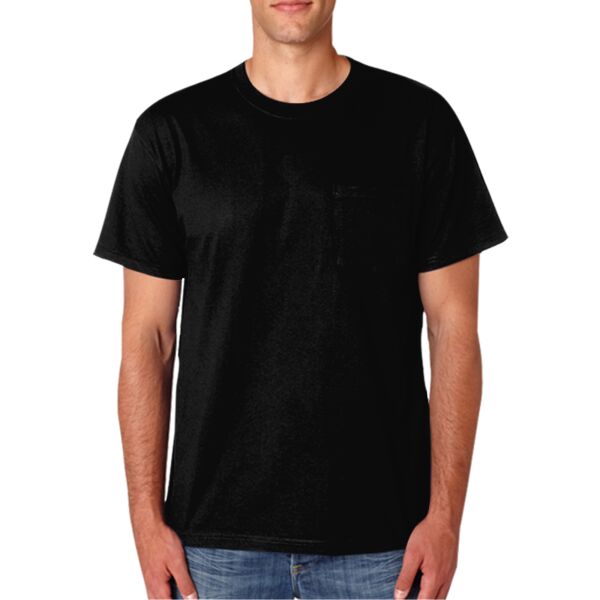 Adult BestTM T-Shirt with Pocket Vignette