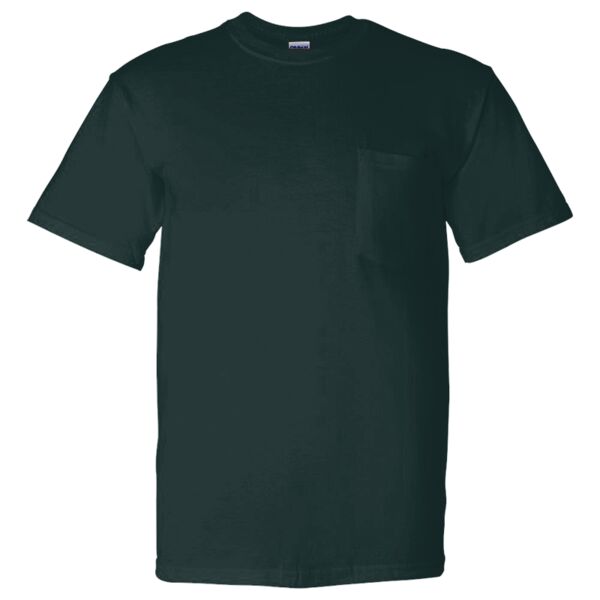 DryBlend™ 5.6 oz., 50/50 Pocket T-Shirt Vignette
