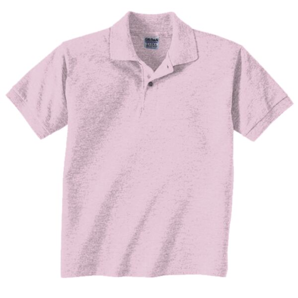 Youth  5.6 oz. DryBlend™ 50/50 Jersey Polo Vignette